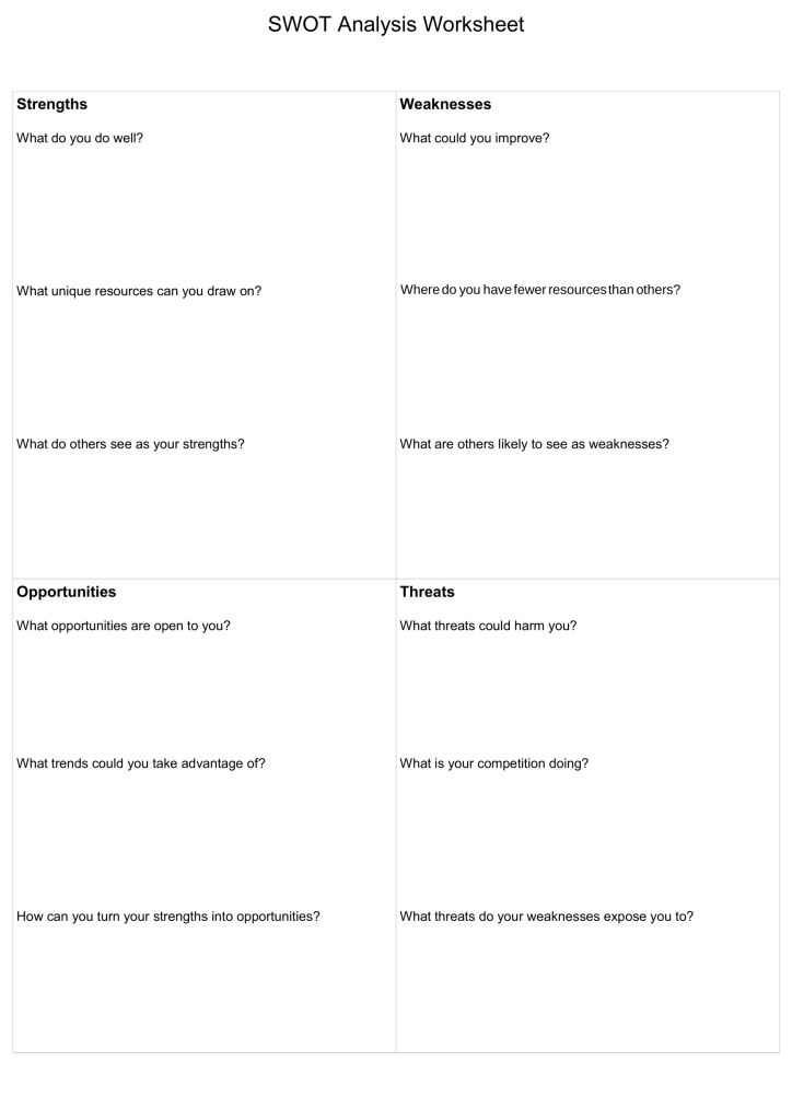 swot-worksheet